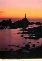 Channel Islands Jersey Corbiere Lighthouse Sunset View - La Corbiere