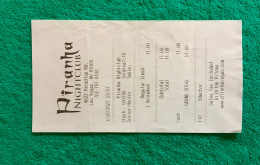 HEINEKEN BEER Ticket - Las Vegas - Nevada - Fatture