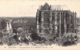 FRANCE - 60 - BEAUVAIS - Vue ¨Panoramique De La Cathédrale - Coté Sud - LL - Carte Postale Ancienne - Beauvais