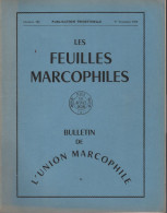 Les Feuilles Marcophiles - N°182 - Voir Sommaire - Francés (desde 1941)