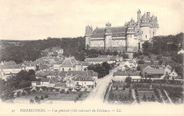 FRANCE - 60 - PIERREFONDS - Vue Générale Coté Sud Ouest Du Château - LL - Carte Postale Ancienne - Pierrefonds