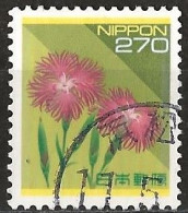 Japan 1994 - Mi 2205 - YT 2084 ( Flowers : Wild Pinks ) - Oblitérés