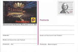 Entier Postal  Neuf Allemagne 1987, Philatélia 87, Christoph Willibald Glück, Musicien - Postkarten - Ungebraucht
