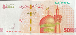 Iran 50 Toman 500.000 500000 Riyal Bundle 100 Pcs UNC - Iran