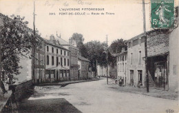 FRANCE - 63 - PONT DE CELLE - Route De Thiers - Carte Postale Ancienne - Other & Unclassified