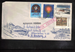 Argentina 1982 Interesting Airmail Letter To Germany - Lettres & Documents