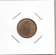 A5 Cook Islands 1 Cent 1975. KM#1 - Isole Cook