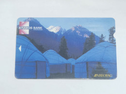 KYRGYZSTAN-(KG-KYR-0001)-NOMAD TENTS-(9)-(10units)-(card Plastic)-(alcatel)-(1997)-used Card+1card Prepiad Free - Kirgizië