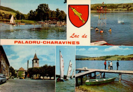 LAC DE PALADRU-CHARAVINES   ( ISERE )   MULTI-VUES - Paladru