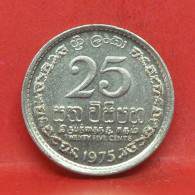 25 Cents 1975 - TTB - Pièce De Monnaie Sri Lanka - Article N°6461 - Sri Lanka
