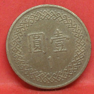 1 Yuan 1980 - TB - Pièce De Monnaie Taiwan - Article N°6465 - Taiwán