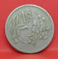 1 Yuan 1960 - TB - Pièce De Monnaie Taiwan - Article N°6469 - Taiwan