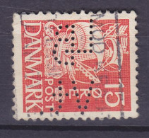 Denmark Perfin Perforé Lochung (L18) 'LB Vt.' Landmandsbanken, Vesterbro Torv, København Karavelle (2 Scans) - Varietà & Curiosità