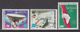 1981 Togo African Postal Union Meeting Telecommunications Complete Set Of 3 MNH - Togo (1960-...)