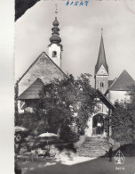 D1997) MARIA WÖRTH Am Wörthersee -Winterkirche Und Pfarrkirche Mit Gastgarten Im Vordergrund - Maria Wörth