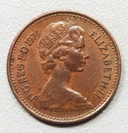 Grande Bretagne - 1/2 Penny 1974 - 1/2 Penny & 1/2 New Penny