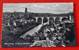 FRIBOURG  -  Le Pont De Zaeringen Et La  Ville - Pont-la-Ville