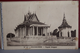 PHNOM  PENH         -    PAGODE   D  '  ARGENT  -      1935 - Cambodge