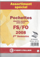 Pochettes FS/FO Yvert Et Tellier 1er Semestre 2008 France - Otros & Sin Clasificación