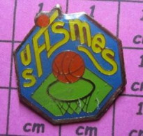 2117 Pin's Pins / Beau Et Rare / SPORTS / CLUB SPORTIF BASKET-BALL FISMES - Pallacanestro