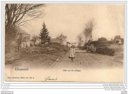 LIBRAMONT ..-- Nels 119 , N° 3 . Une Rue Du Village . 1908 Vers COURT - SAINT - ETIENNE ( Melle Anna Gérard ) . - Libramont-Chevigny