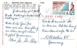 GIBRALTAR - PICTURE POSTCARD 1964 - BERLIN/DE / *1082 - Gibraltar