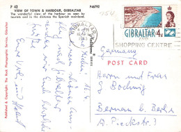 GIBRALTAR - PICTURE POSTCARD 1963 - BERNAU/DE / *1083 - Gibraltar