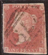 Gran Bretaña - Fx. 3609 - Yv. 3 - 2 P. Rojo - Mat. 779 Entrer Bnarras Fil Corona Pequeña - Ø - Used Stamps