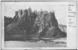 1904 Dunluce Castle County Antrim TO MISS ANNIE WALKER SOUTH VIEW SANDY LANE MIDDLESTOWN WAKEFIELD - Antrim