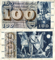 Switzerland / 100 Francs / 1967 / P-49(j) / VF - Schweiz
