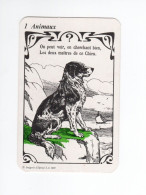 Chromo Devinette Imagerie D'Épinal Carte à Jouer 1992 Animaux CHIEN TB - Altri & Non Classificati