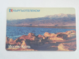 KYRGYZSTAN-(KG-KYR-0014)-lake Lssyk-kul1-(58)-(50units)-(00408488)-(tirage-35.000)-used Card+1card Prepiad Free - Kirgizië