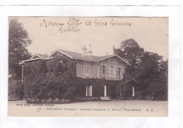 CPA :  14 X 9  -  MERIGNAC  -  Domaine  Capeyron (L. Giraud, Propriétaire) - Merignac