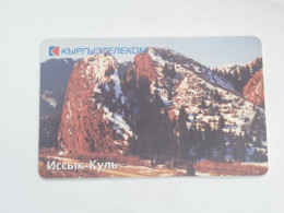 KYRGYZSTAN-(KG-KYR-0016)-lake Lssyk-kul3-(31)-(50units)-(00456647)-(tirage-10.000)-used Card+1card Prepiad Free - Kirguistán