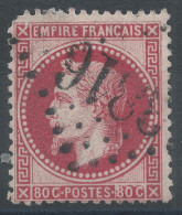 Lot N°77712   N°32d Rose Vif, Oblitéré GC 3816 St-Pierre-lès-Calais, Pas-de-Calais (61) - 1863-1870 Napoléon III Lauré