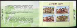 Moldova:Unused Booklet EUROPA Cept 2004, Holidays, Vacation, MNH - 2004