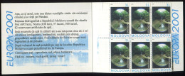 Moldova:Unused Booklet EUROPA Cept 2001, Fresh Water, MNH - 2001