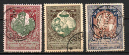 Col33 Russie Russia Россия 1914  N° 94 à 96 Oblitéré Cote : 12,00€ - Oblitérés