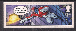 GB 2019 QE2 £1.45 Super Heroes Captain Britain Umm S/A SG 4199 Ex M/S ( M326 ) - Unused Stamps