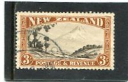 NEW ZEALAND - 1936  3s  DEFINITIVE  FINE USED  SG 590 - Used Stamps