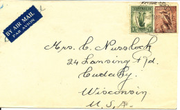 Australia Cover Sent Air Mail To USA - Briefe U. Dokumente