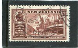 NEW ZEALAND - 1936  6d  WELLINGTON  FINE USED  SG 597 - Used Stamps