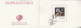 1981 India Picasso Art Souvenir Booklet Sent To Foreign UPU Postal Administrations - Briefe U. Dokumente