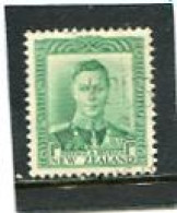 NEW ZEALAND - 1938  1d  GREEN  KGVI  DEFINITIVE  FINE USED  SG 606 - Usados