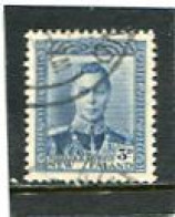 NEW ZEALAND - 1938  3d  BLUE  KGVI  DEFINITIVE  FINE USED  SG 609 - Used Stamps