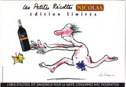 Illustration DESCLOZEAUX - Publicité Vins Nicolas -  CPM 10,5x15 TBE 2006 Neuve - Desclozeaux