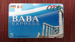 Baba Express  Prepaidcard Belgium Used Rare - Carte GSM, Ricarica & Prepagata