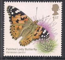 GB 2020 QE2 1st Brilliant Bugs Lady Butterfly SG 4429 Umm ( M327 ) - Unused Stamps