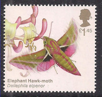 GB 2020 QE2 £1.45 Brilliant Bugs Elephant Hawk Moth SG 4431 Umm ( M169 ) - Unused Stamps