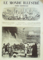 Le Monde Illustré 1873 N°869 Cuba Santiago-de-Cuba Virginius Versailles (78) Procès Mal Bazaine - 1850 - 1899